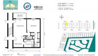 Unit 6307-1 floor plan