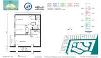 Unit 6385-1 floor plan