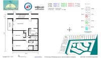 Unit 6401-2 floor plan