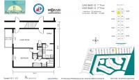 Unit 6441-2 floor plan