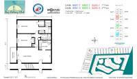 Unit 6451-1 floor plan