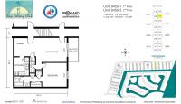 Unit 6459-1 floor plan