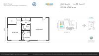Unit 600 N Birch Rd # 203H floor plan