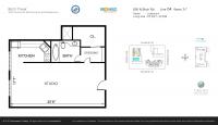 Unit 600 N Birch Rd # 304H floor plan