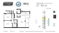 Unit 3-B floor plan