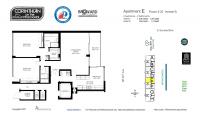 Unit 3-E floor plan