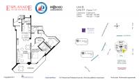 Unit 701 floor plan