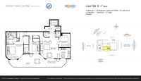 Unit 702E floor plan