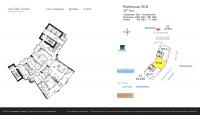 Unit PH38-B floor plan