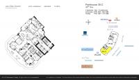 Unit PH38-C floor plan