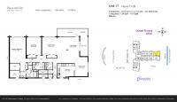 Unit 1717 floor plan