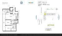 Unit 2 E floor plan