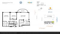 Unit PH1S floor plan