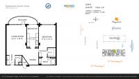 Unit 205S floor plan