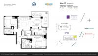 Unit 307-S floor plan