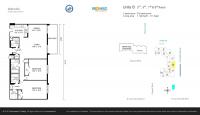 Unit 3B floor plan