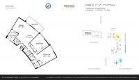 Unit 3D floor plan