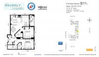 Unit 1414 floor plan