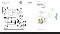 Unit PH01 floor plan
