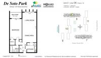 Unit 105 - 8 floor plan
