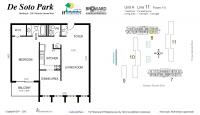 Unit 111 - 8 floor plan