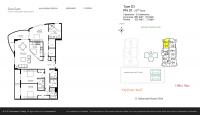 Unit PH01E floor plan
