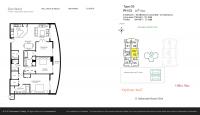 Unit PH03W floor plan