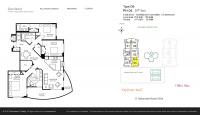 Unit PH04W floor plan