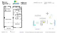 Unit 3G floor plan