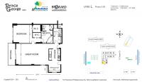 Unit 3L floor plan