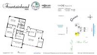 Unit 2H floor plan