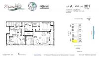Unit 4316 - 301 floor plan