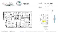 Unit 4318 - 204 floor plan