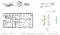 Unit 4318 - 403 floor plan