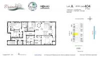 Unit 4318 - 404 floor plan