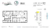 Unit 4320 - 301 floor plan