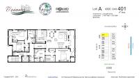 Unit 4320 - 401 floor plan