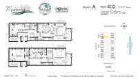 Unit 4320 - 402 floor plan