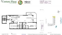 Unit PH1 floor plan
