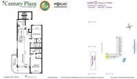 Unit PH12 floor plan
