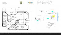Unit PH-3 floor plan