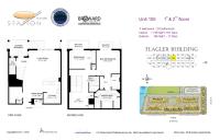 Unit 105 - FLA floor plan
