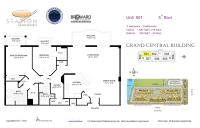 Unit 501 - GRA floor plan