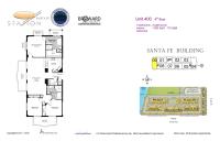 Unit 400 - SAN floor plan