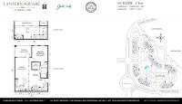 Unit E3302 floor plan