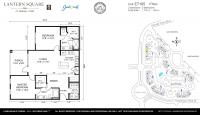 Unit E7105 floor plan