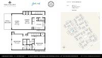 Unit 6616 La Mirada Dr E # 2 floor plan