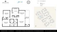 Unit 6647 La Mirada Dr W # 3 floor plan
