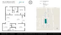 Unit 9575 Amarante Cir # 8 floor plan
