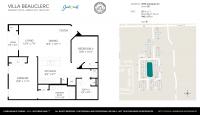 Unit 9595 Amarante Cir # 3 floor plan